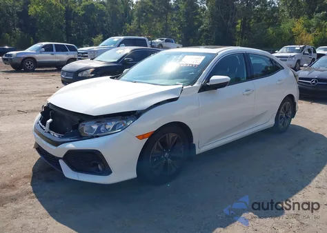 2018 Honda Civic Ex z USA, uszkodzony, nr VIN SHHFK7H5XJU233916